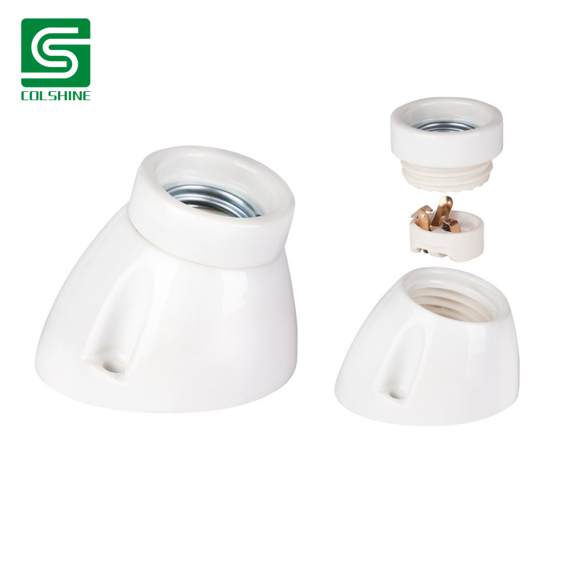 White Lamp Holder
